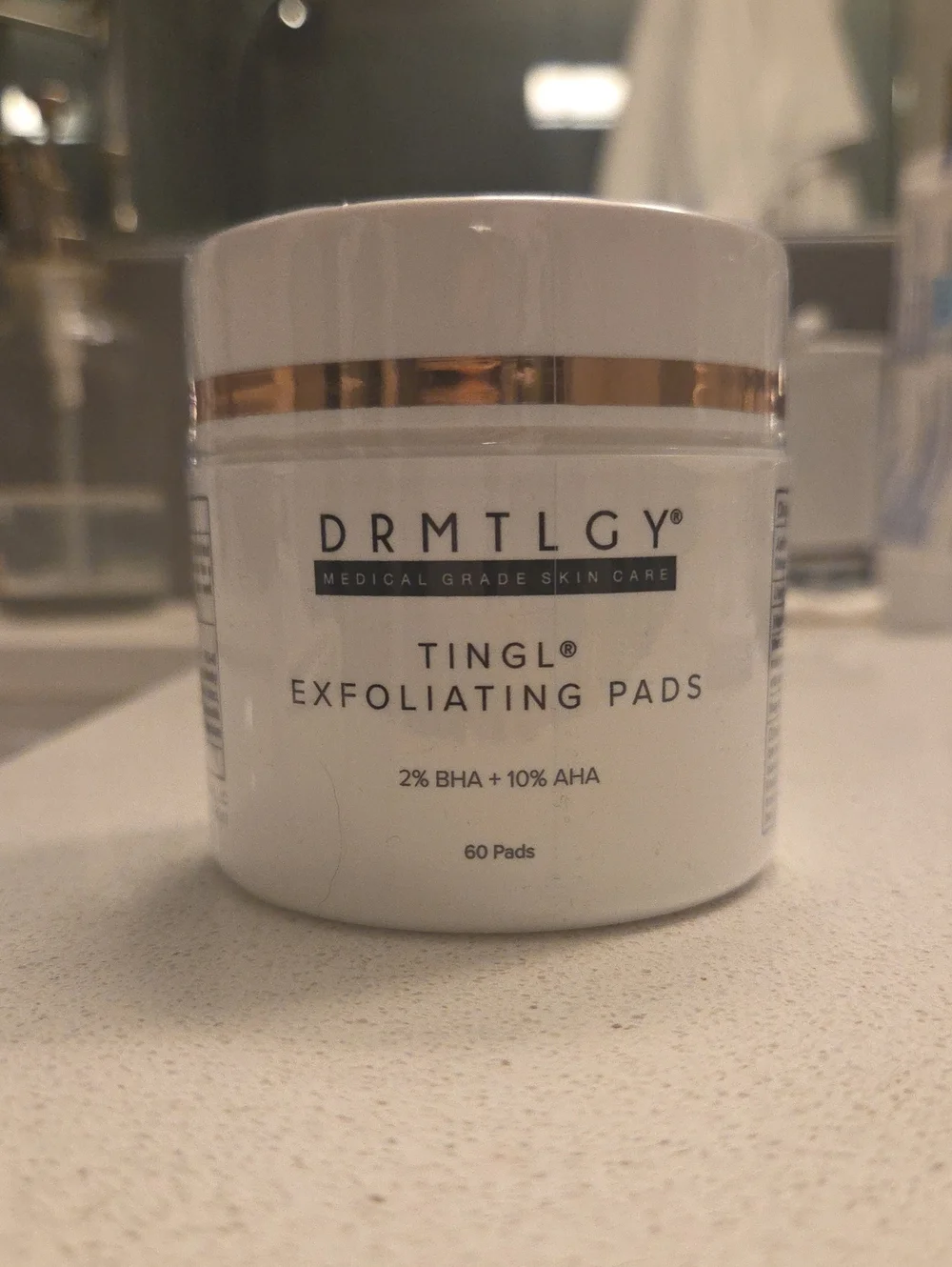 DRMTLGY TINGL Exfoliating Pads - White